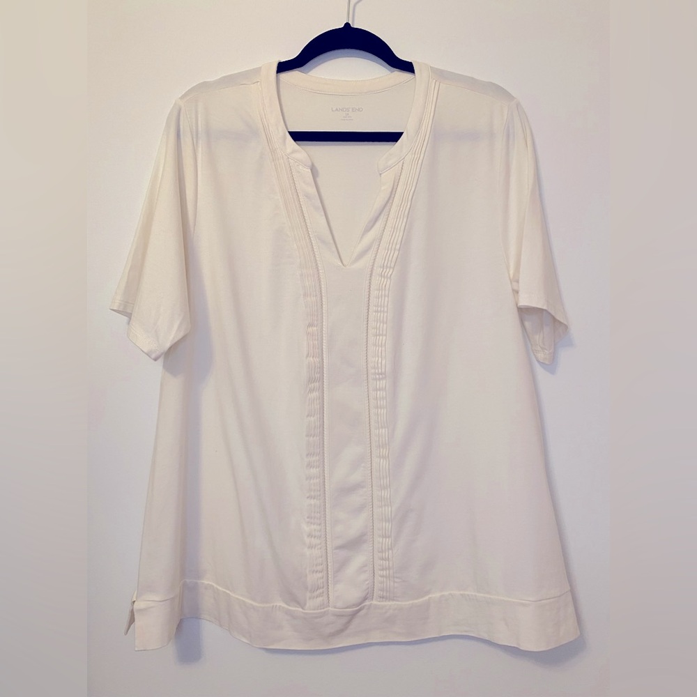 Lands’ End - White Blouse